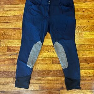 R.J. Classics Navy Anna Breeches 32R